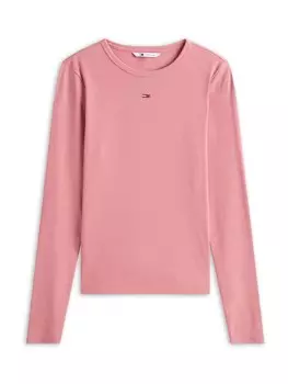 Рубашка Tommy Jeans ESSENTIAL, розовый