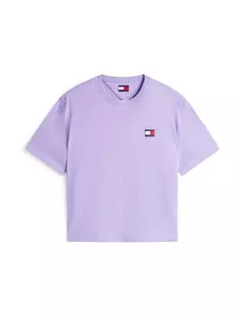 Рубашка Tommy Jeans, фиолетовый