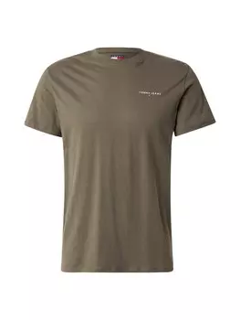 Рубашка Tommy Jeans, хаки