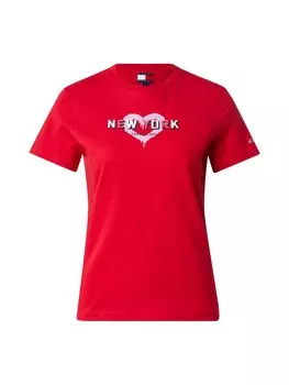 Рубашка Tommy Jeans, красный