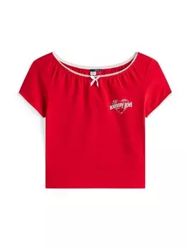 Рубашка Tommy Jeans, красный