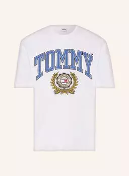 Рубашка TOMMY JEANS Oversized-Shirt, белый