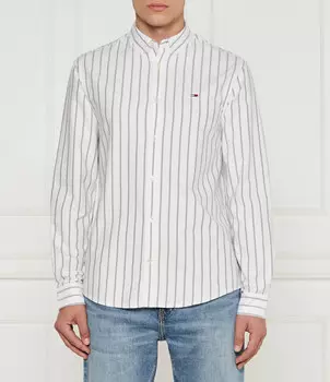 Рубашка Tommy Jeans OXFORD Regular Fit, белый