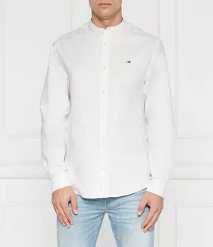 Рубашка Tommy Jeans OXFORD Regular Fit, белый