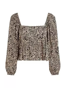 Рубашка Tommy Jeans, пестрый бежевый