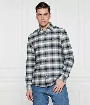 Рубашка Tommy Jeans Regular Fit, серый