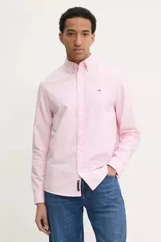Рубашка Tommy Jeans, розовый
