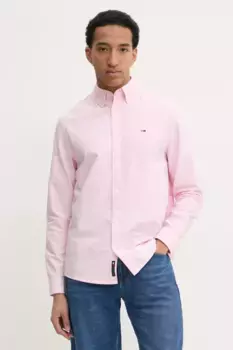 Рубашка Tommy Jeans, розовый