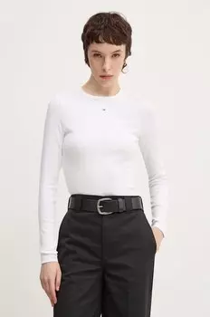 Рубашка Tommy Jeans с длинными рукавами, белый