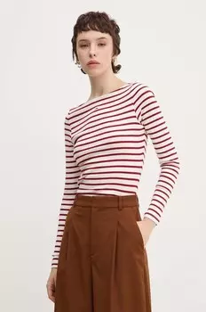 Рубашка Tommy Jeans с длинными рукавами, бежевый