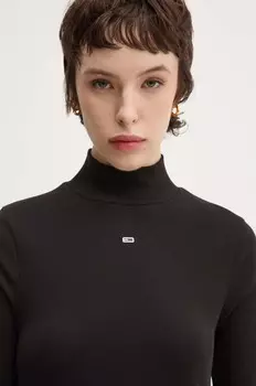 Рубашка Tommy Jeans с длинными рукавами, черный