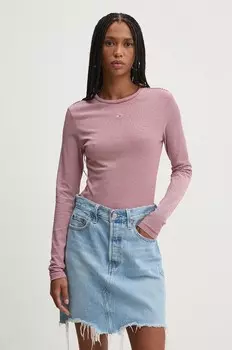 Рубашка Tommy Jeans с длинными рукавами, красный