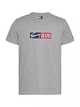 Рубашка Tommy Jeans, серый