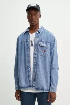 Рубашка Tommy Jeans, синий