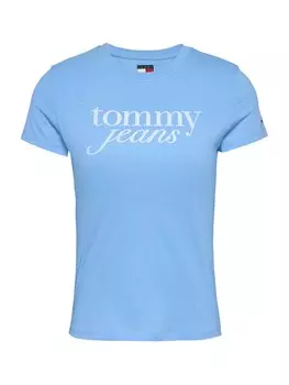 Рубашка Tommy Jeans, светло-синий