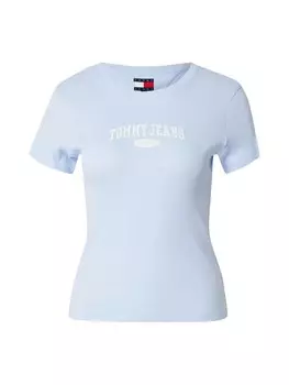 Рубашка Tommy Jeans, светло-синий