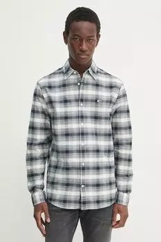 Рубашка Tommy Jeans, темно-синий