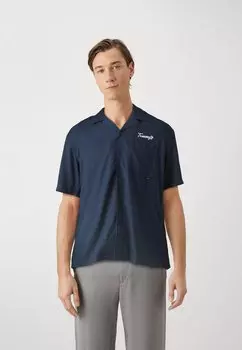 Рубашка Tommy Jeans, темно-синий