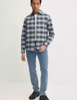 Рубашка Tommy Jeans, темно-синий