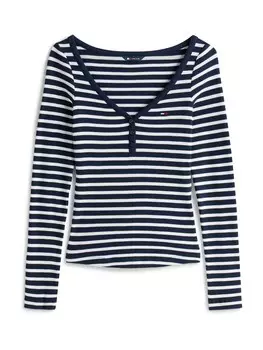 Рубашка Tommy Jeans, темно-синий