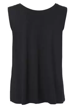 Рубашка Тонкая майка со стразами frapp, черный