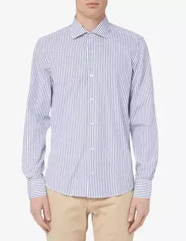 Рубашка тонкая Sartoria Italiana, синий