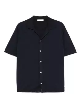 Рубашка тонкой вязки Cruciani, синий