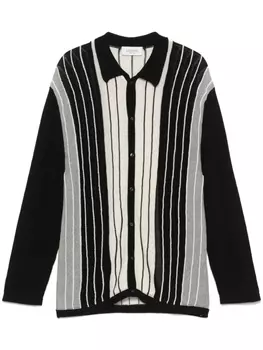 Рубашка тонкой вязки Laneus, черный