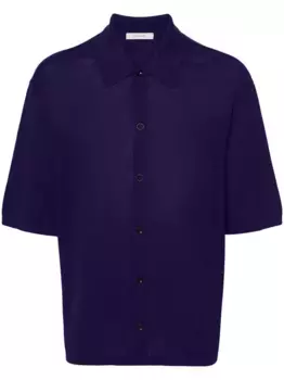 Рубашка тонкой вязки LEMAIRE, фиолетовый