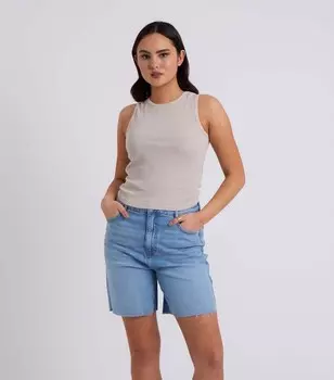 Рубашка-топ Urban Bliss Stone Racer Urban Bliss, светло-серый