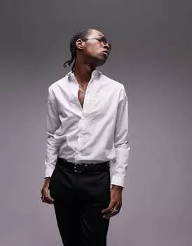 рубашка Topman с вышивкой спереди