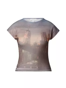 Рубашка TOPSHOP, антрацит