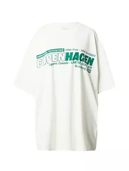 Рубашка Topshop Copenhagen, белый