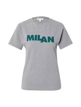 Рубашка TOPSHOP Milan, пятнистый серый