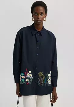 Рубашка Touch Priv, темно-синий