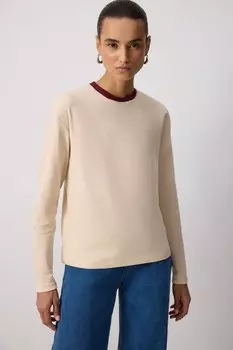 Рубашка Touche Prive, бежевый