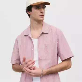 Рубашка Townes с коротким рукавом и свободным кроем Levi's, цвет Alexxis Stripe Red Paint - Red