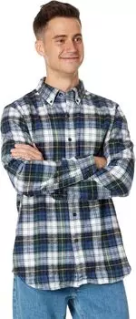 Рубашка традиционного кроя из шотландской клетчатой фланели L.L.Bean, цвет Vintage Tartan