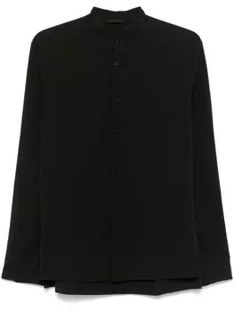 Рубашка Transit с воротником-стойкой, черный