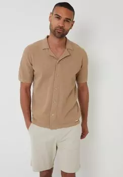 Рубашка TREDCROFT Threadbare, коричневый