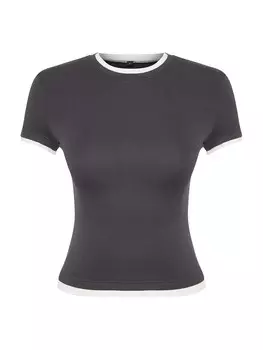 Рубашка Trendyol, антрацит