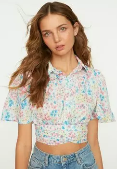 Рубашка Trendyol, белый