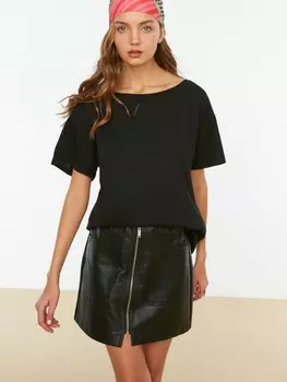 Рубашка Trendyol, черный