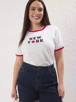 Рубашка Trendyol Curve, белый