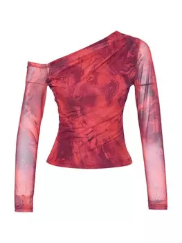 Рубашка Trendyol, цвет Red/Wine red