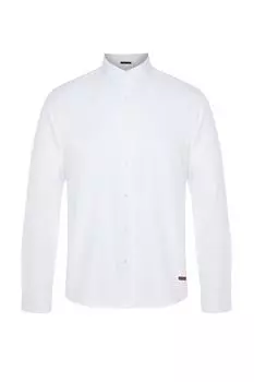 Рубашка TRENDYOL MAN, белый