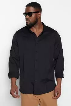 Рубашка TRENDYOL MAN, черный