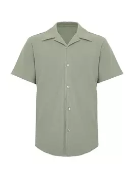 Рубашка Trendyol Regular fit Button Up, хаки
