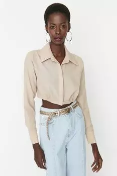 Рубашка Trendyol со сборками