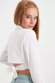 Рубашка TRENDYOLMLLA, экру